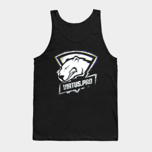 Virtus Pro Team Redesign Logo Black Edition Tank Top